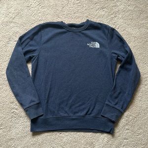 North-face Navy Crewneck